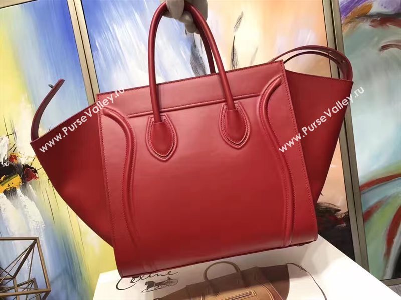 Celine large Luggage red Phantom bag 4630