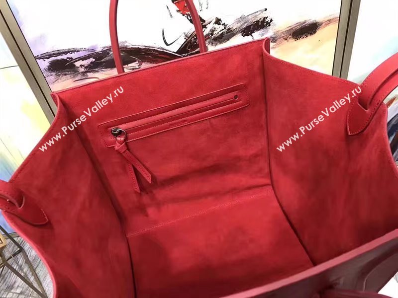 Celine large Luggage red Phantom bag 4630