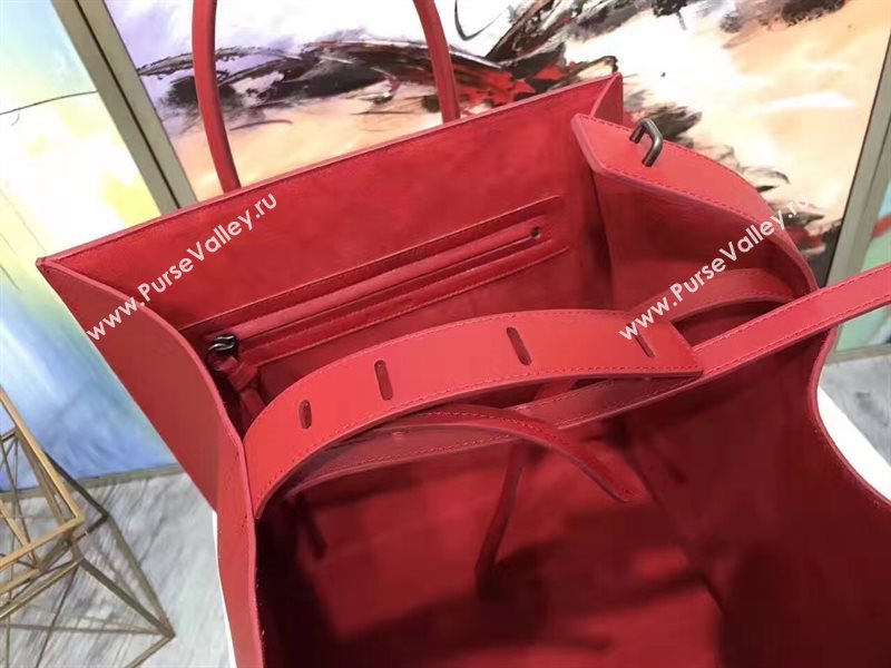 Celine large Luggage red Phantom bag 4630
