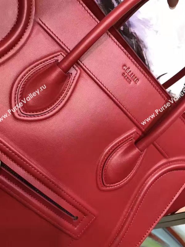 Celine large Luggage red Phantom bag 4630