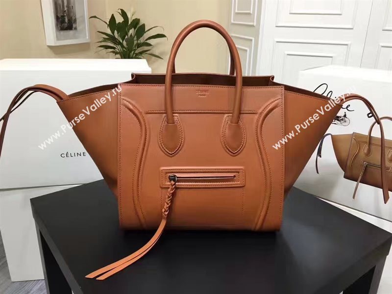 Celine large tan Phantom Luggage bag 4631