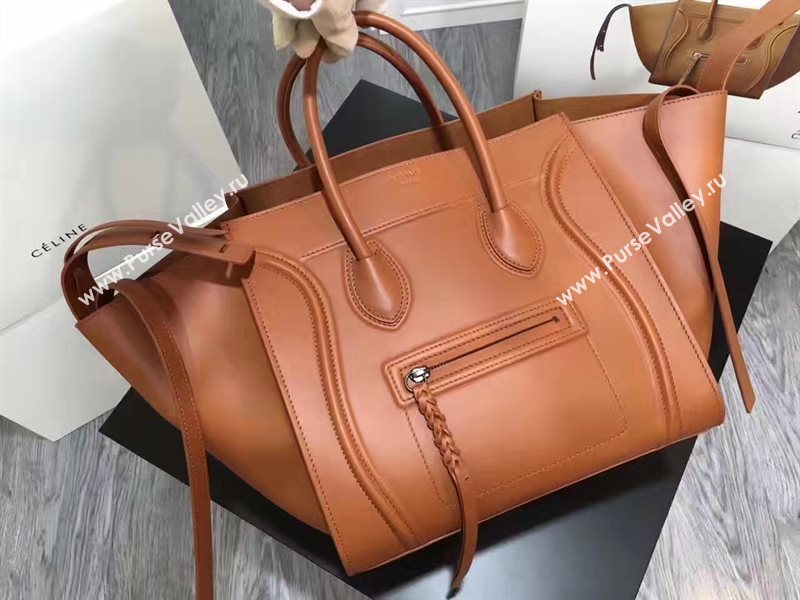 Celine large tan Phantom Luggage bag 4631