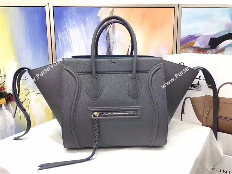 Celine large Luggage gray Phantom bag 4635