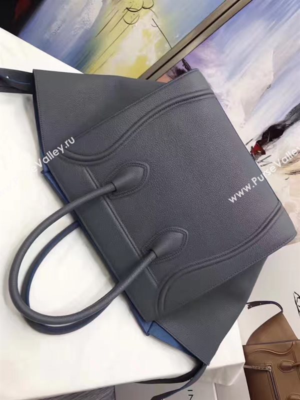 Celine large Luggage gray Phantom bag 4635