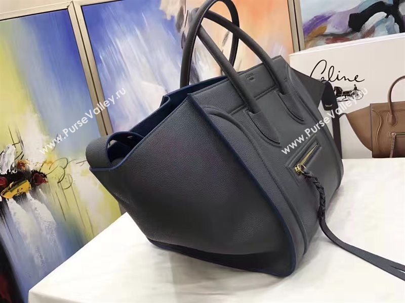 Celine large Luggage gray Phantom bag 4635