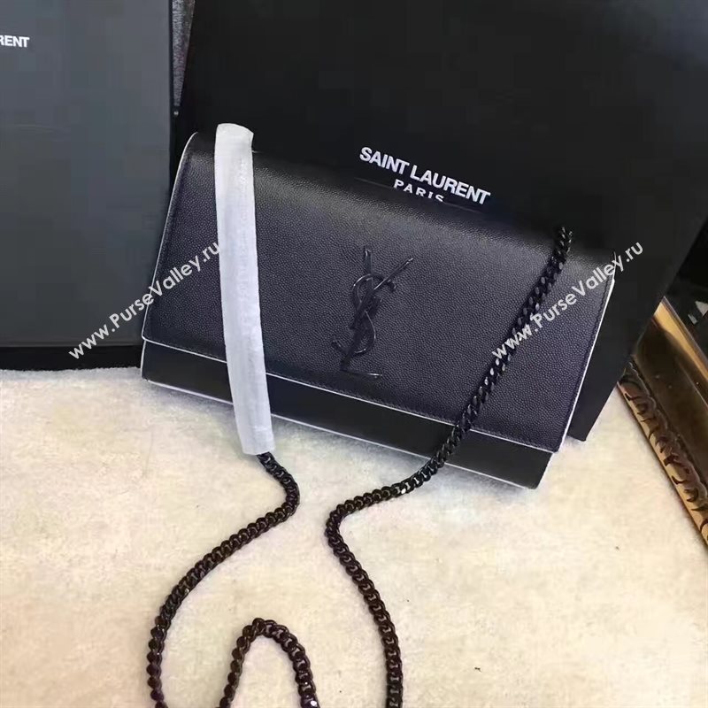 YSL grain black chain shoulder new bag 4741