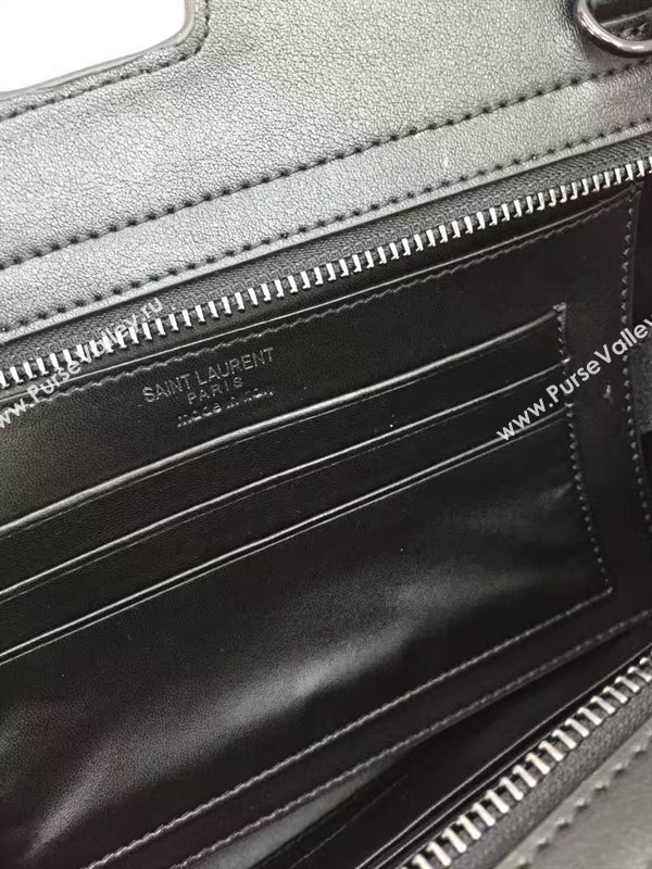 YSL smooth black nano shoulder cabas bag 4743