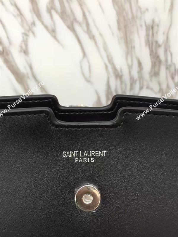 YSL smooth black nano shoulder cabas bag 4744