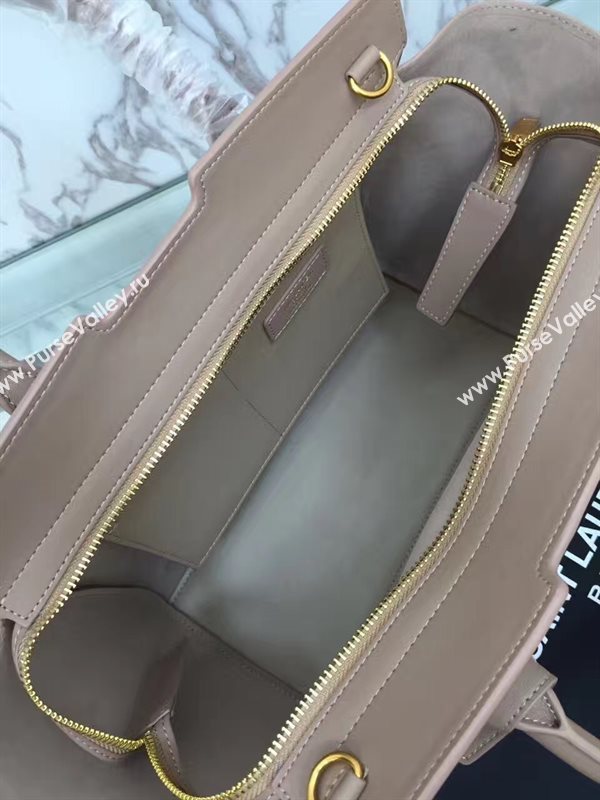 YSL tan small shoulder cabas bag 4747