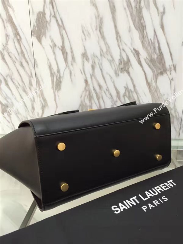 YSL small black shoulder cabas bag 4749