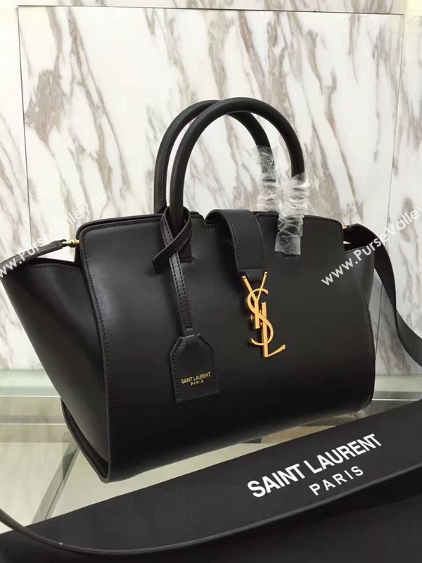 YSL small black shoulder cabas bag 4749
