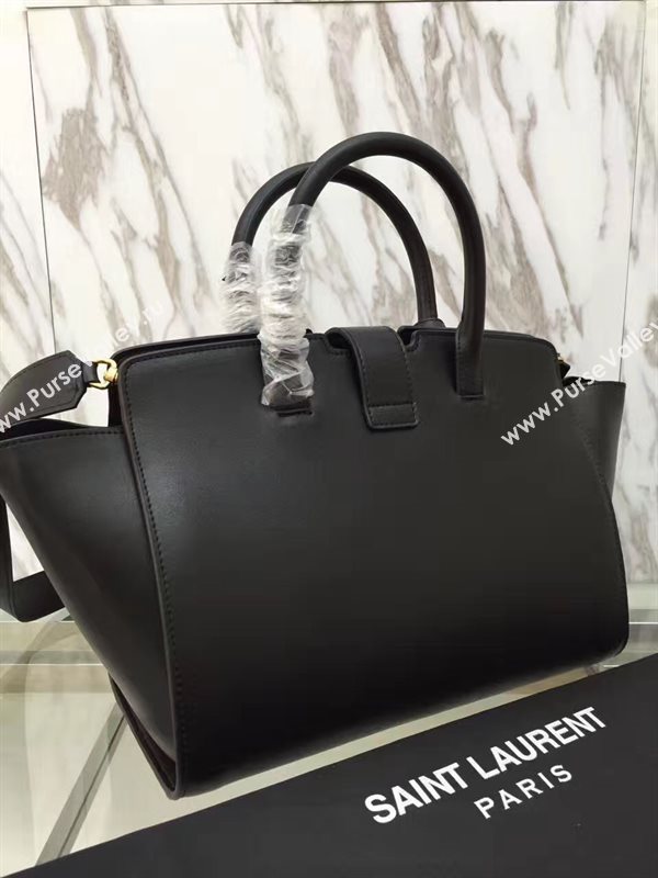 YSL small black shoulder cabas bag 4749