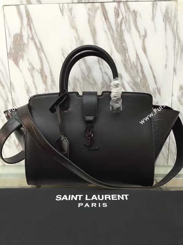 YSL small black shoulder cabas bag 4750