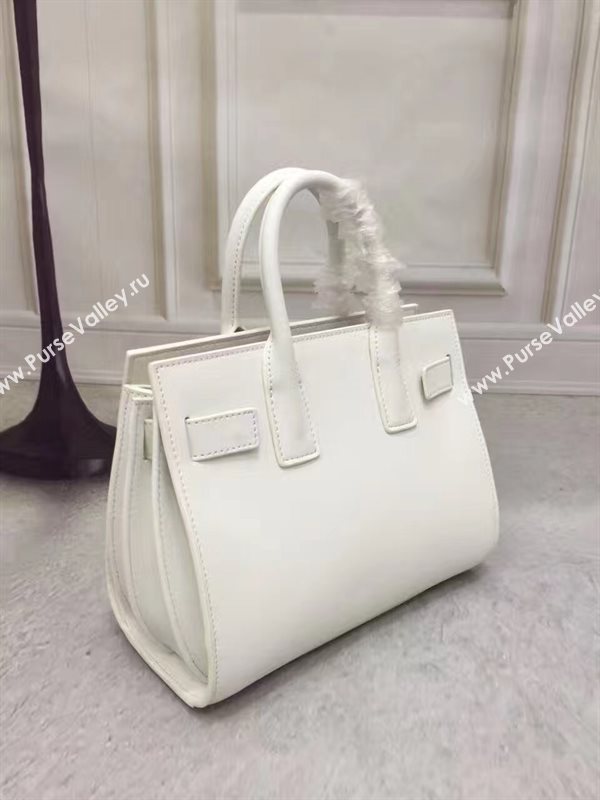 YSL nano white Sac Jour De bag 4751