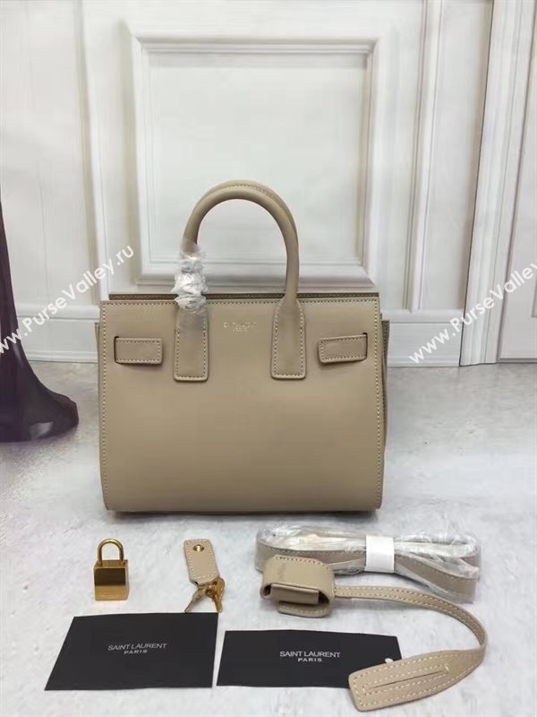 YSL nano Sac De Jour gray light bag 4754