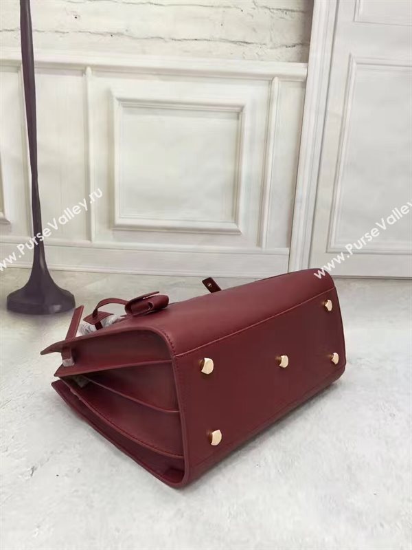 YSL large wine Sac De tote Jour bag 4757