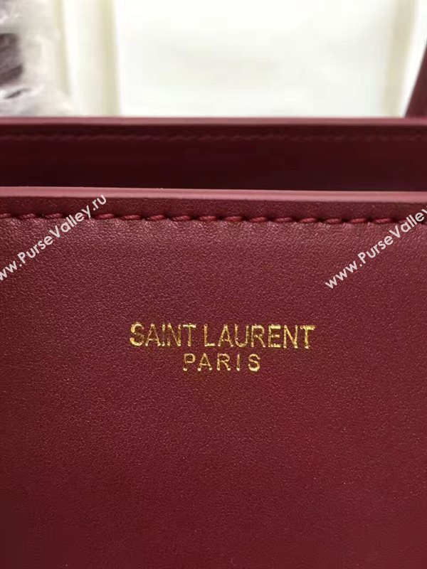 YSL large wine Sac De tote Jour bag 4757