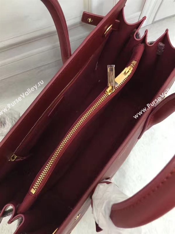 YSL large wine Sac De tote Jour bag 4757