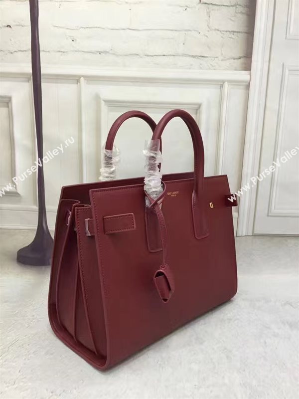 YSL large wine Sac De tote Jour bag 4757