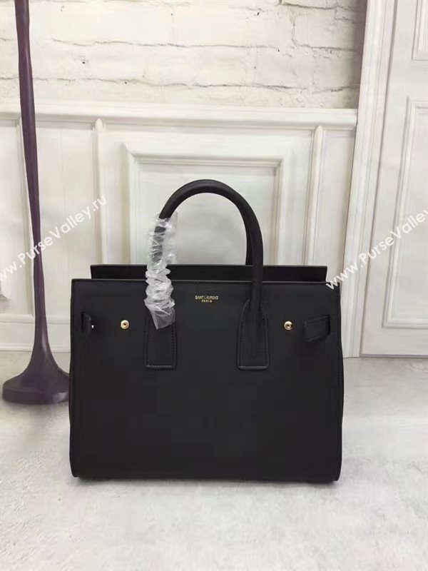 YSL large black Sac De Jour shoulder tote bag 4758