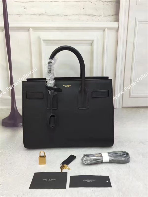 YSL large black Sac De Jour shoulder tote bag 4758