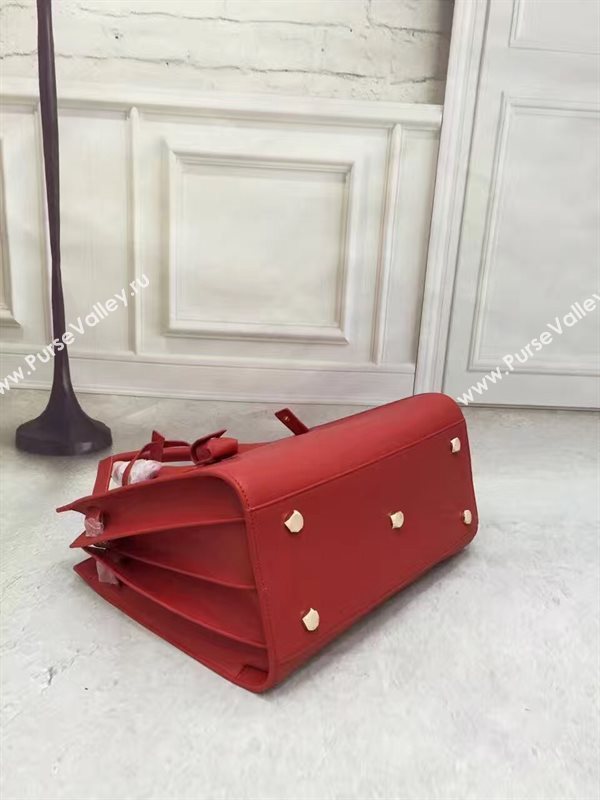 YSL large red Sac Jour De bag 4760