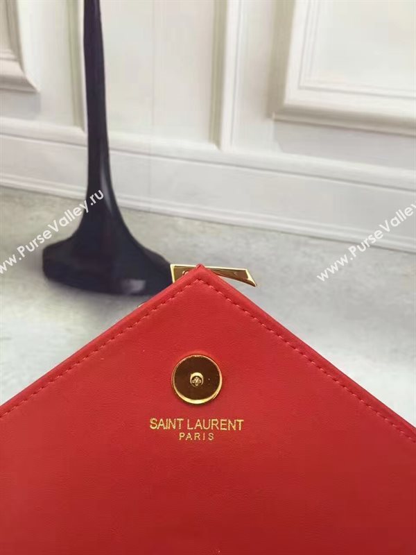 YSL Small red College leather bag 4761