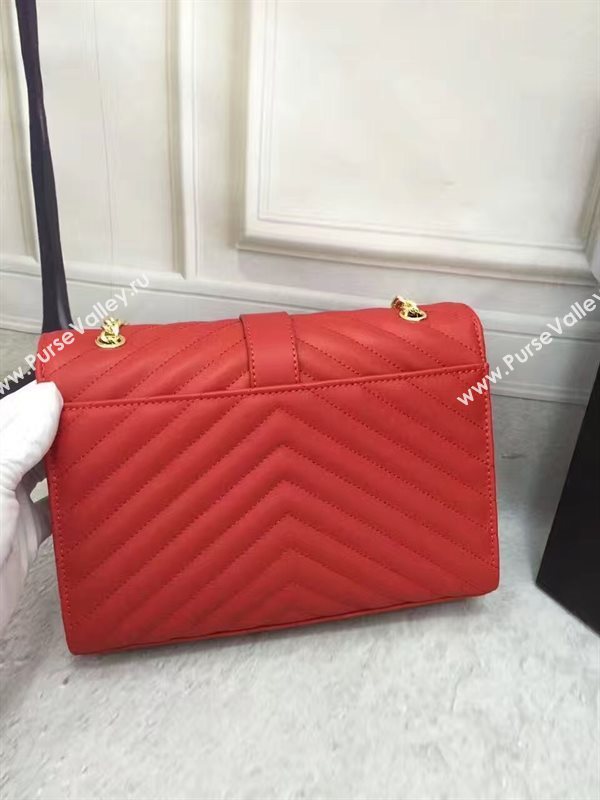 YSL Small red College leather bag 4761