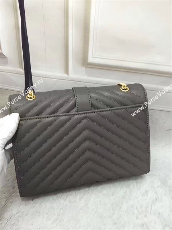 YSL Small gray shoulder College bag 4763