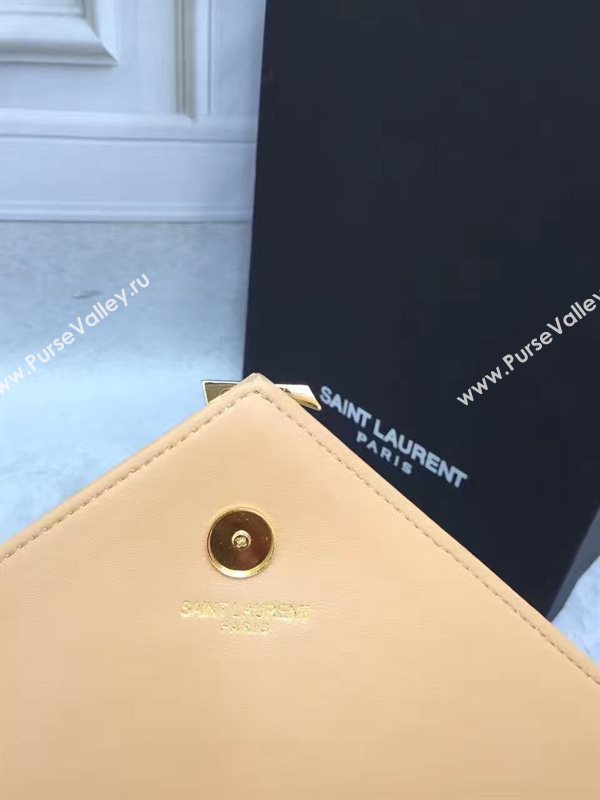 YSL large tan shoulder College bag 4766