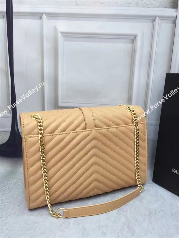 YSL large tan shoulder College bag 4766