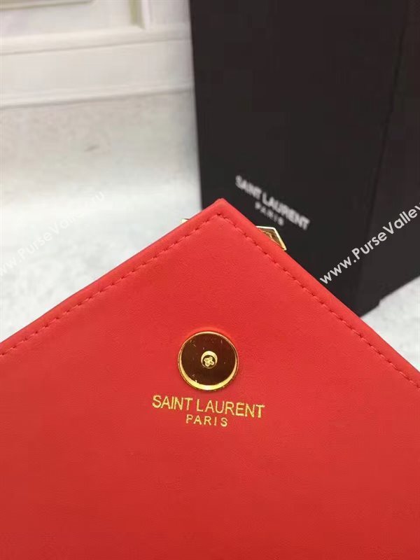 YSL large red shoulder College bag 4767