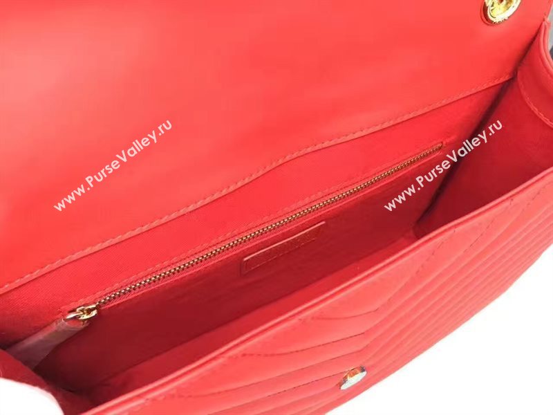 YSL large red shoulder College bag 4767