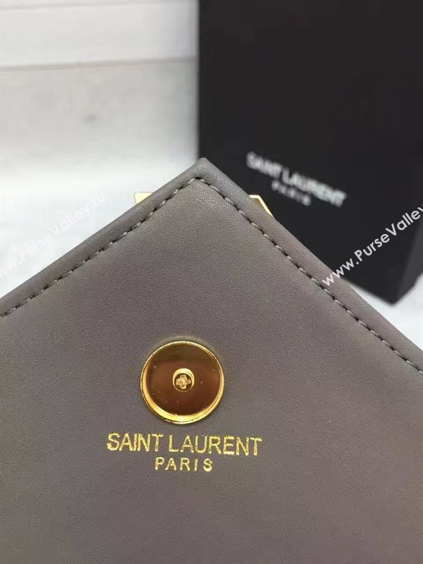 YSL large gray College leather bag 4769