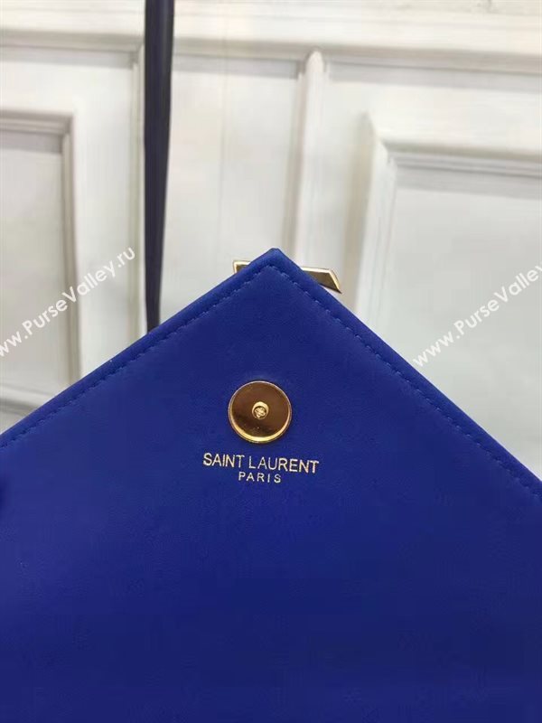 YSL large blue College shoulder bag 4770