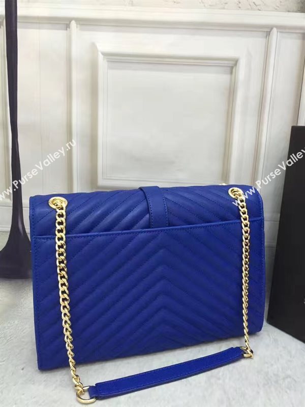 YSL large blue College shoulder bag 4770