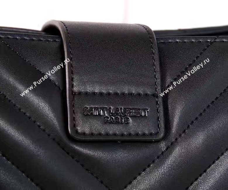 YSL large monogram shoulder black bag 4778