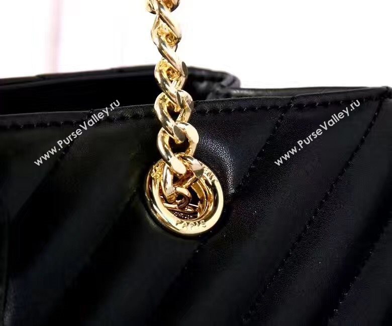 YSL large monogram shoulder black bag 4778