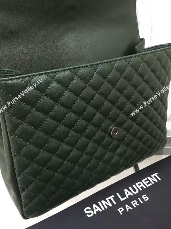 YSL new large College green dark bag 4779