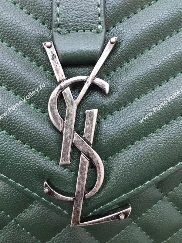 YSL new large College green dark bag 4779