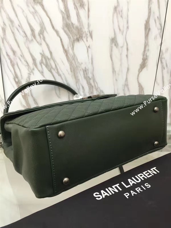 YSL new large College green dark bag 4779