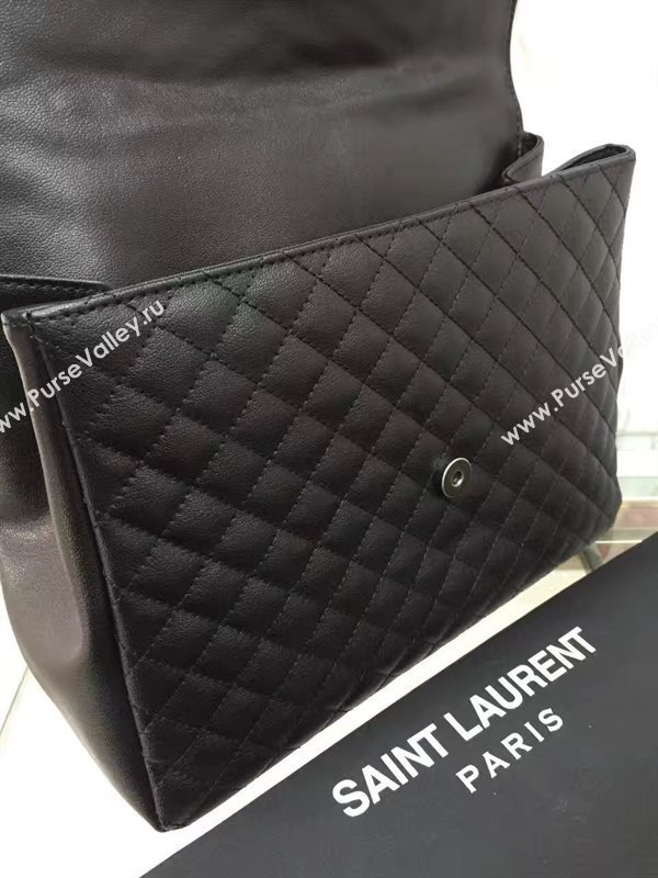 YSL new large College tote black bag 4782