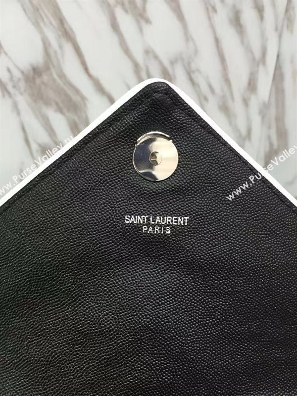 YSL new large flap black shoulder bag 4784