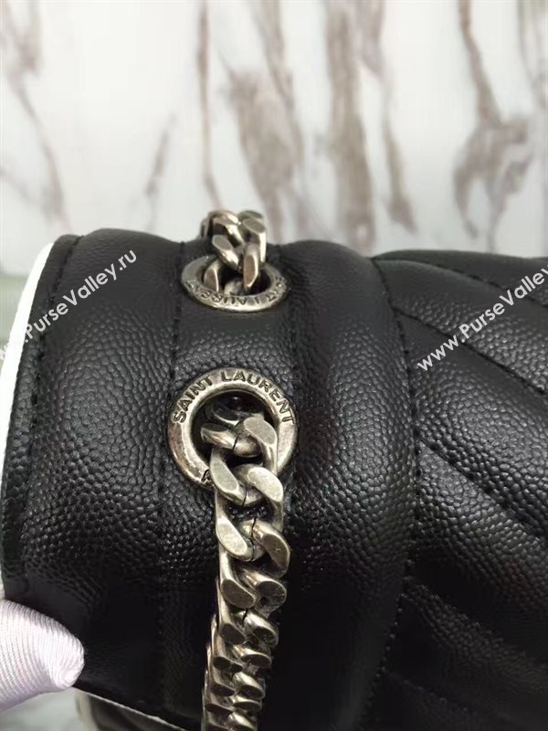 YSL new medium flap black shoulder bag 4786