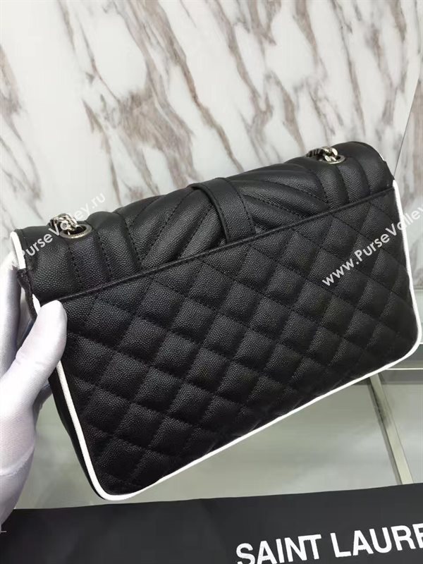 YSL new medium flap black shoulder bag 4786