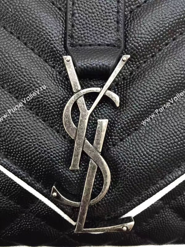 YSL new medium flap black shoulder bag 4786