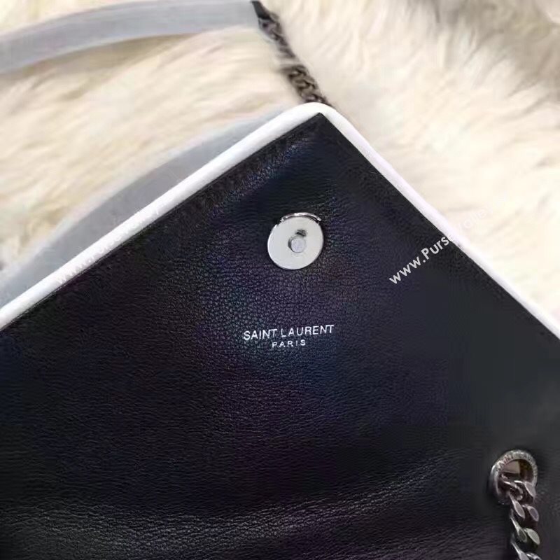 YSL new small flap shouler black bag 4787
