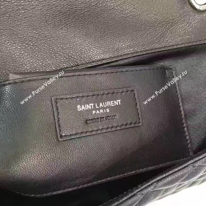 YSL new small flap shouler black bag 4787