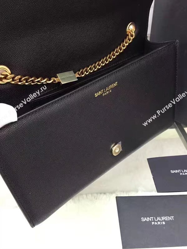 YSL new chain shoulder clutch black bag 4789