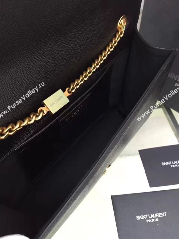 YSL new chain shoulder clutch black bag 4789